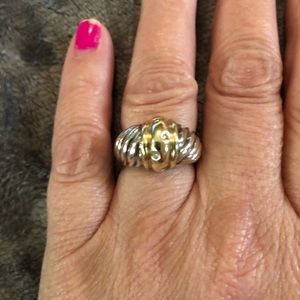 David Yurman Authentic Large Dome Ring size 7